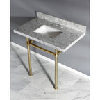 Kingston Brass Templeton lavabo consola — vista