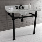 Kingston Brass Monarch lavabo consola — vista