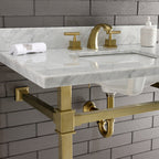 Kingston Brass Monarch lavabo consola — vista