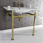 Kingston Brass Monarch lavabo consola — vista