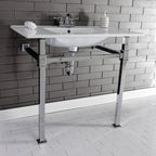 Kingston Brass Monarch lavabo consola — vista