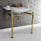 Kingston Brass Monarch lavabo consola — vista