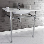 Kingston Brass Dreyfuss lavabo consola — vista