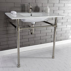 Kingston Brass Dreyfuss lavabo consola — vista