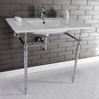 Kingston Brass Edwardian lavabo consola — vista
