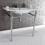 Kingston Brass Dreyfuss lavabo consola — vista