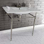 Kingston Brass Edwardian lavabo consola — vista