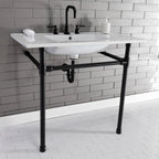 Kingston Brass Dreyfuss lavabo consola — vista