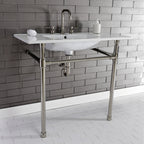 Kingston Brass Dreyfuss lavabo consola — vista