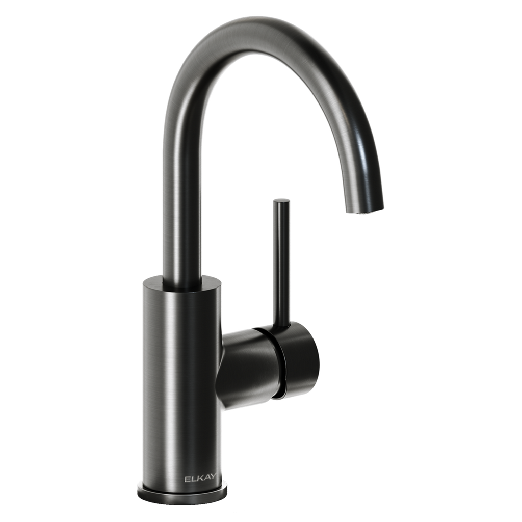 Elkay Avado Grifo para Bar y Prep — Acero Negro