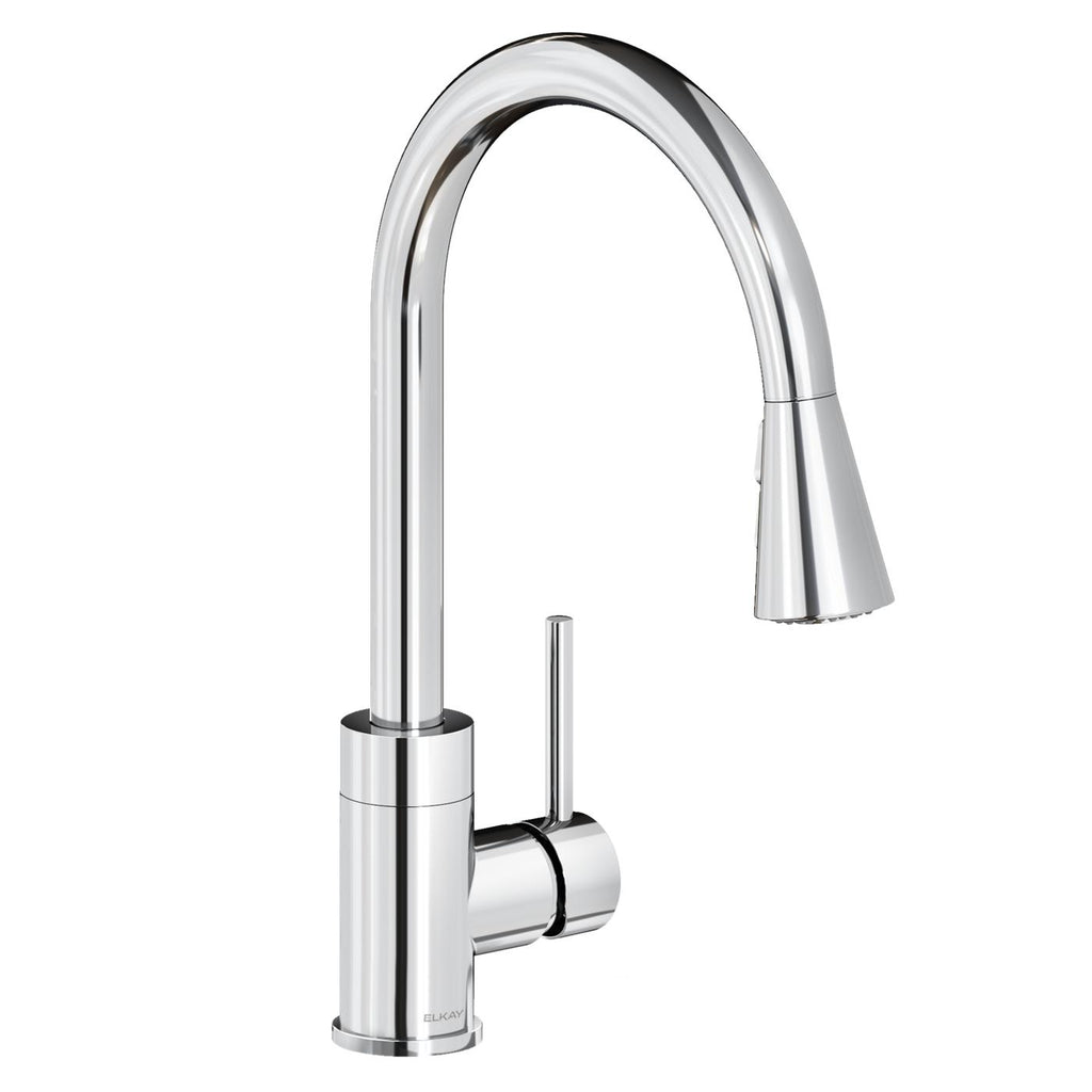 Elkay Tarja Crosstown® Calibre 18 Acero Inoxidable 22-1/2" x 18-1/2" x 9" de Un Tazón Bajo Cubierta (Kit con Llave y Drenaje) — vista de producto