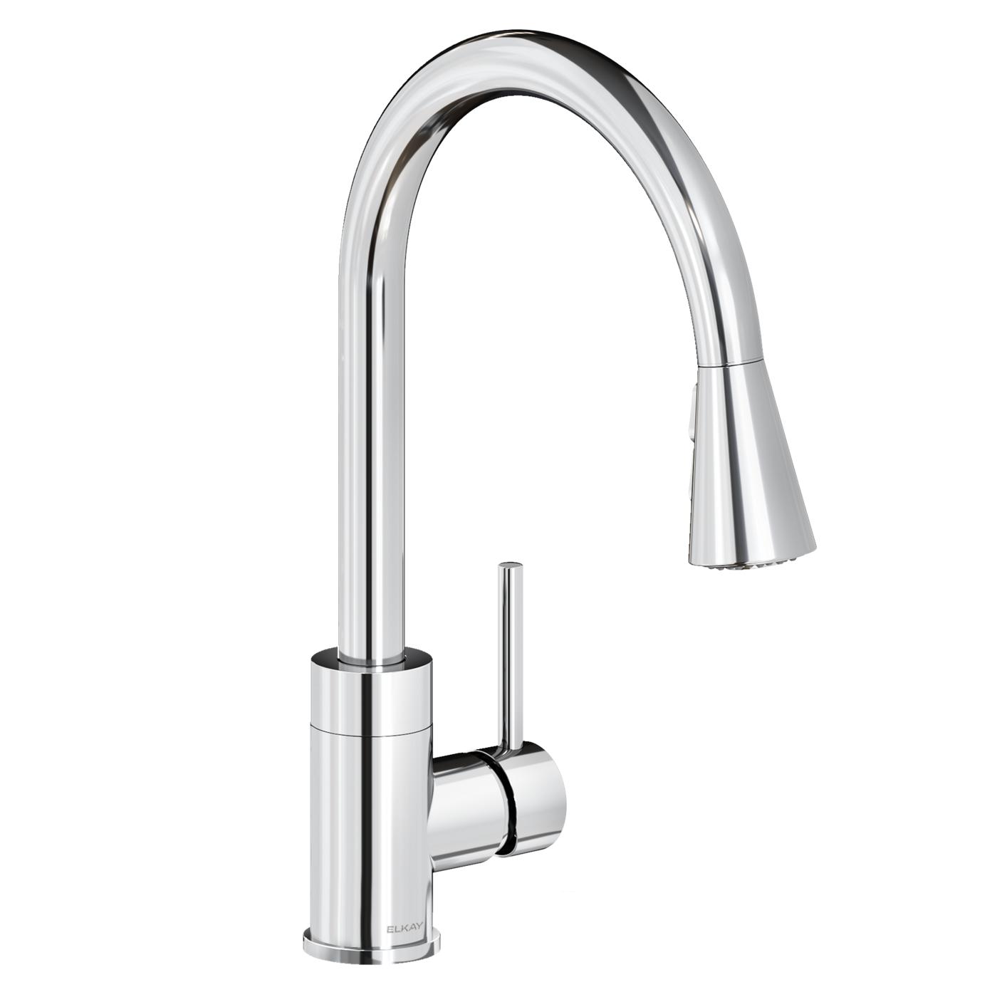 Elkay Tarja Crosstown® Calibre 16 Workstation Acero Inoxidable 31-1/2" x 18-1/2" x 9" de Dos Tazones Iguales (Kit con Aqua Divide) and Filtered Beverage Faucet — vista de producto
