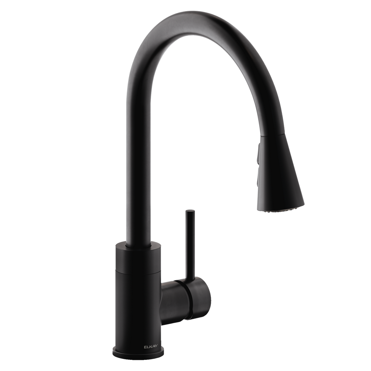 Elkay Avado Grifo de Cocina Extraíble — Negro Mate