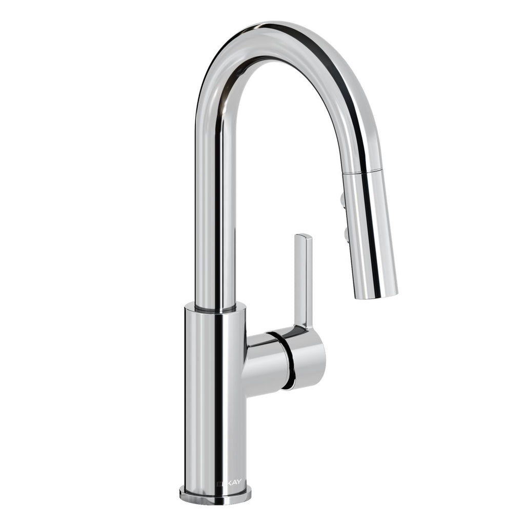Elkay Tarja Crosstown® Calibre 18 Acero Inoxidable 18-1/2" x 18-1/2" x 9" de Un Tazón Bajo Cubierta (Kit con Llave y Drenaje) — vista de producto