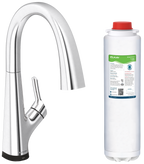 Elkay Avado Grifo de Cocina Extraíble — Cromo
