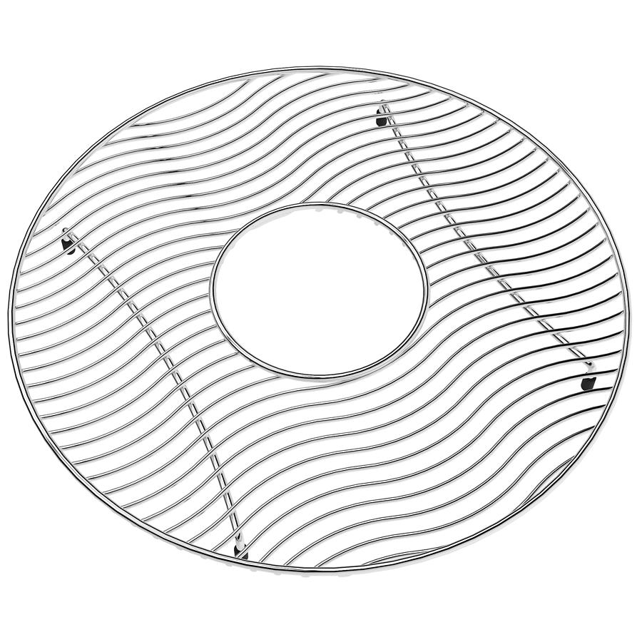 Elkay Canasta/Rejilla de Fondo de Acero Inoxidable 15" x 15" x 1" — Elkay