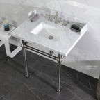 Kingston Brass Pemberton lavabo consola — vista