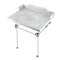 Kingston Brass Pemberton lavabo consola — Cromo Pulido