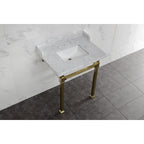 Kingston Brass Viceroy lavabo consola — vista
