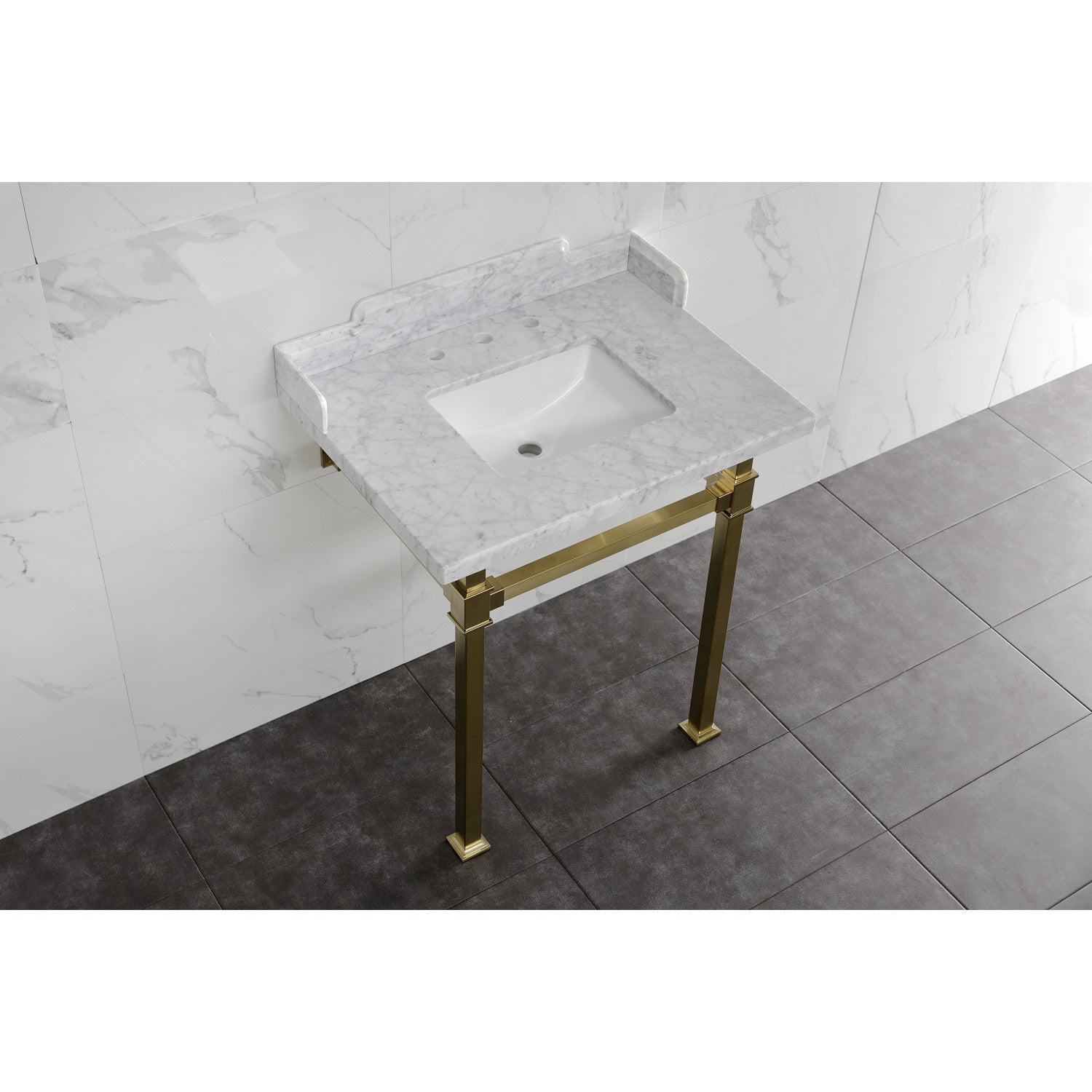 Kingston Brass Viceroy lavabo consola — vista