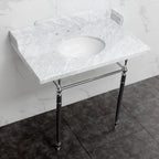 Kingston Brass Habsburg lavabo consola — vista