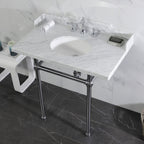 Kingston Brass Pemberton lavabo consola — vista