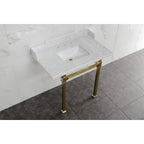 Kingston Brass Viceroy lavabo consola — vista
