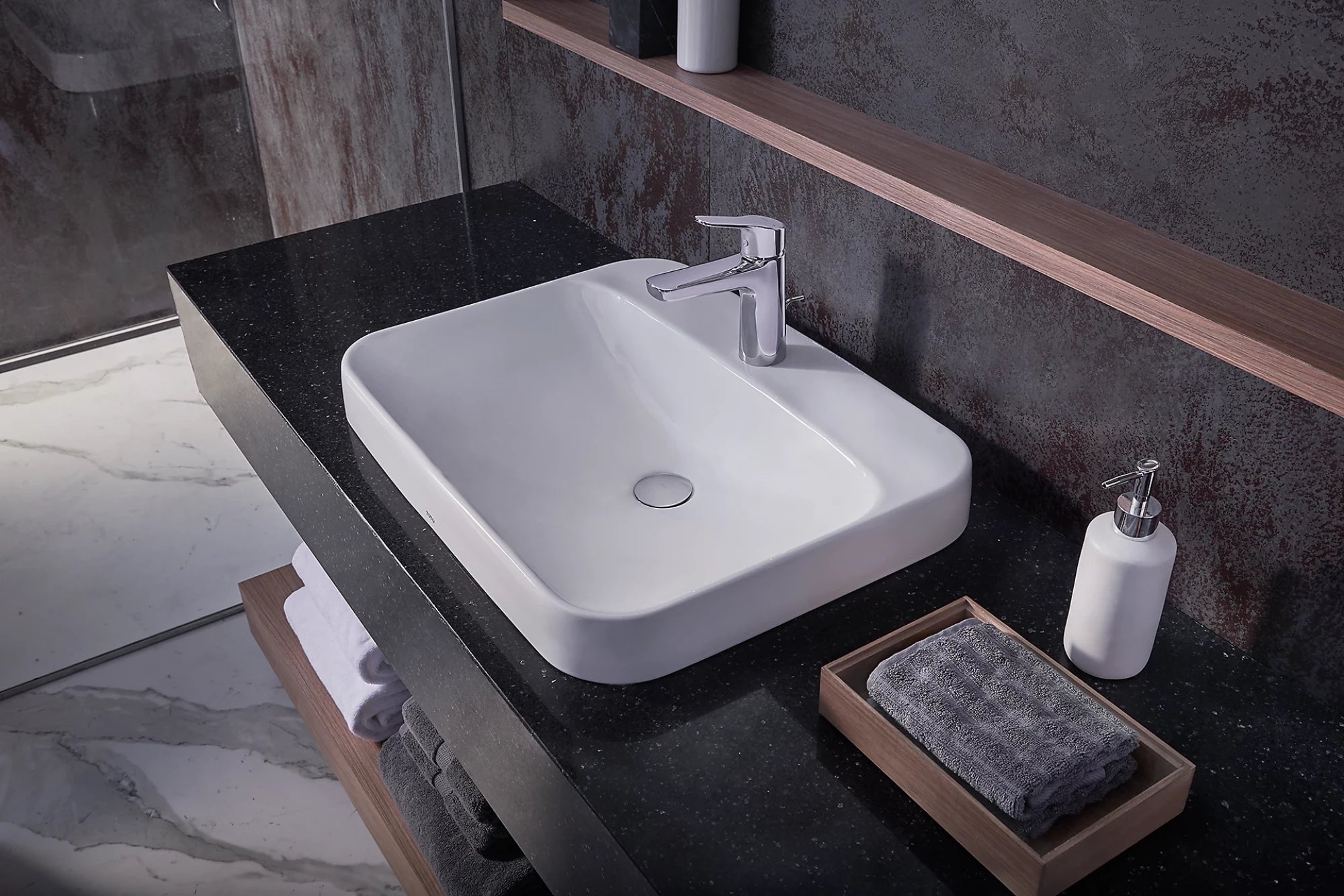 Lavabo TOTO Arvina Sobreponer rectangular