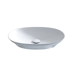 TOTO Kiwami Lavabo de Sobreponer Ovalado 60 cm - Blanco