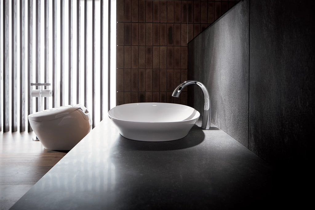 Lavabo TOTO Kiwami Sobreponer ovalado