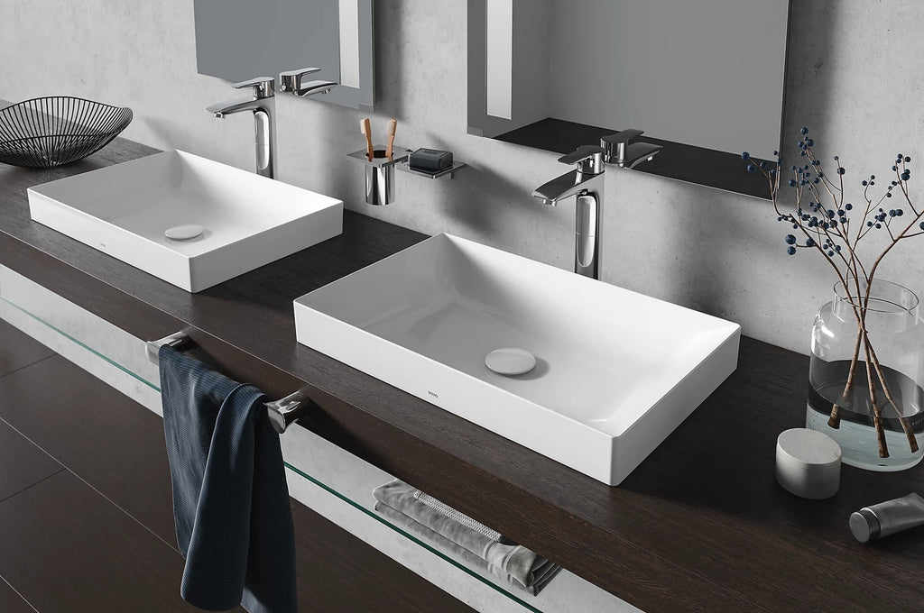 Lavabo TOTO Kiwami Sobreponer rectangular