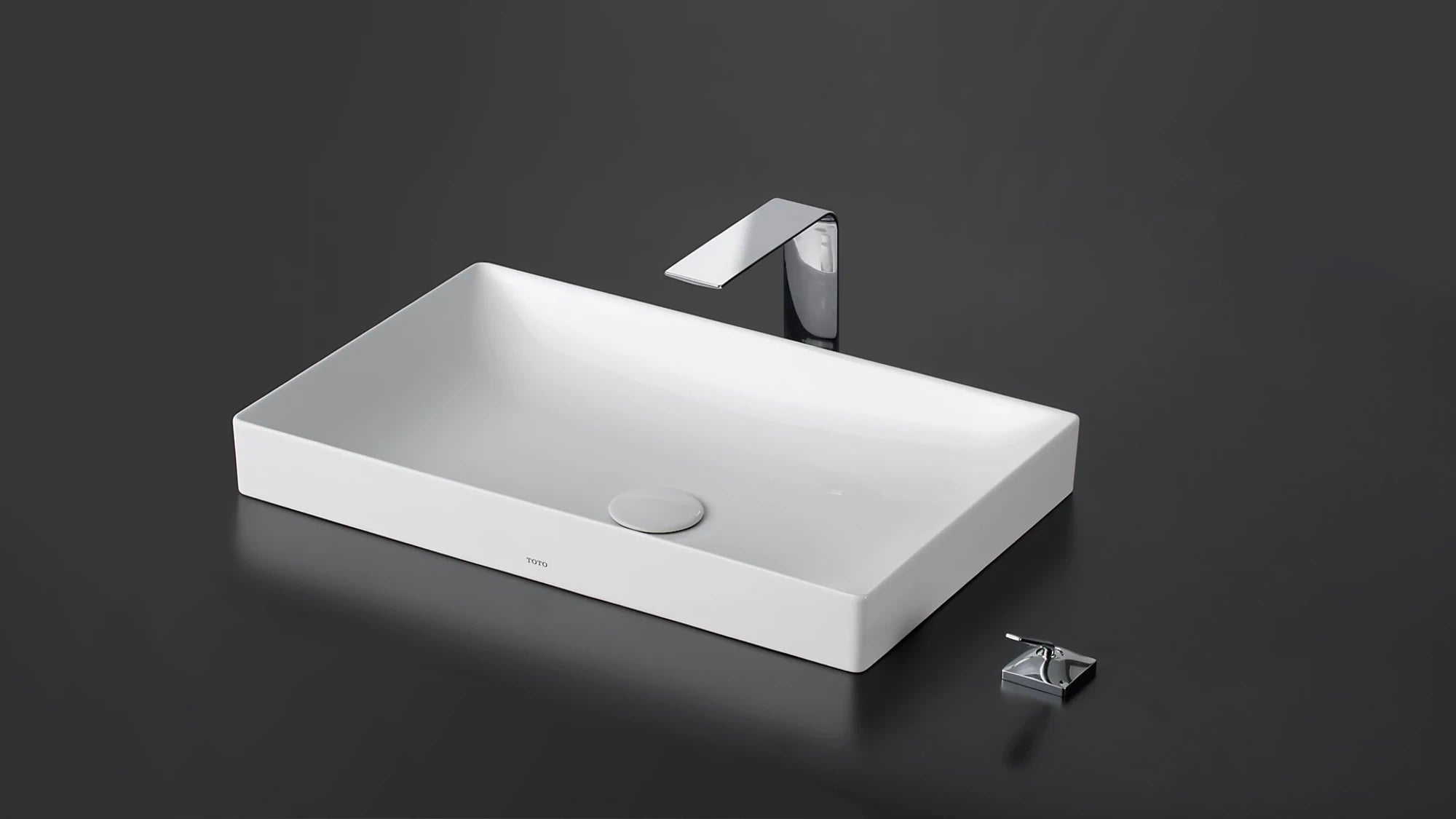 Lavabo TOTO Kiwami Sobreponer rectangular
