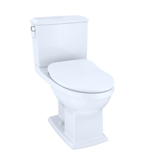 TOTO Connelly Inodoro de Dos Piezas — Conexión WASHLET+ · Asiento Slim - Blanco