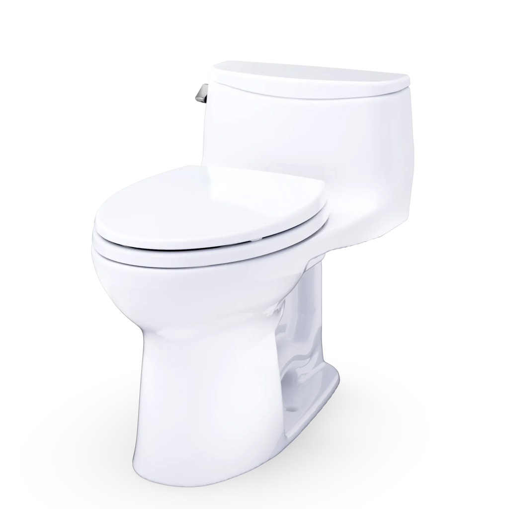 Inodoro TOTO Ultramax Low Profile de Una Pieza, color Blanco