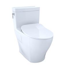 TOTO Aimes Inodoro de Una Pieza — Conexión WASHLET+ · Asiento Slim - Blanco