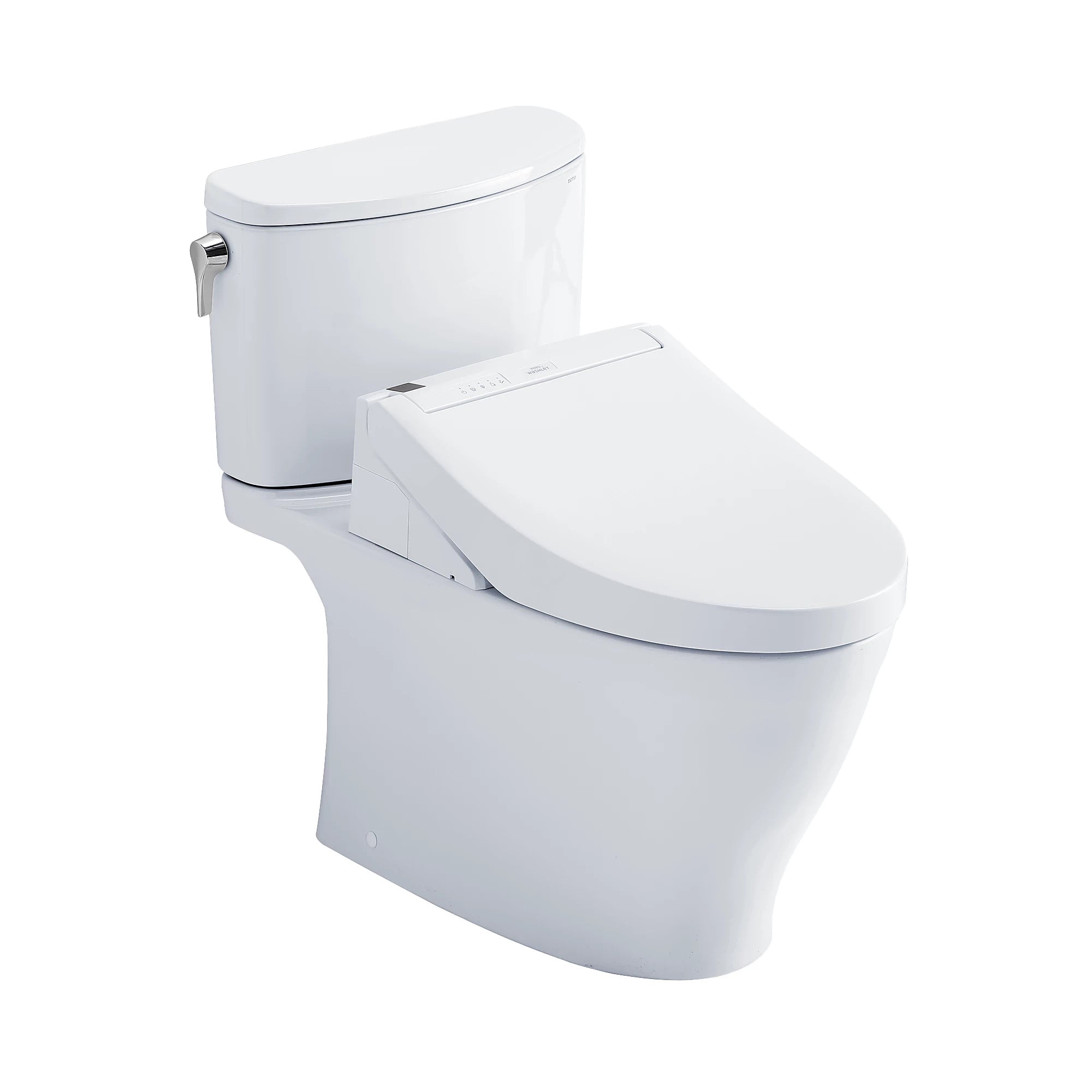 Inodoro TOTO Nexus 1G de Dos Piezas con WASHLET+ S5, color Blanco
