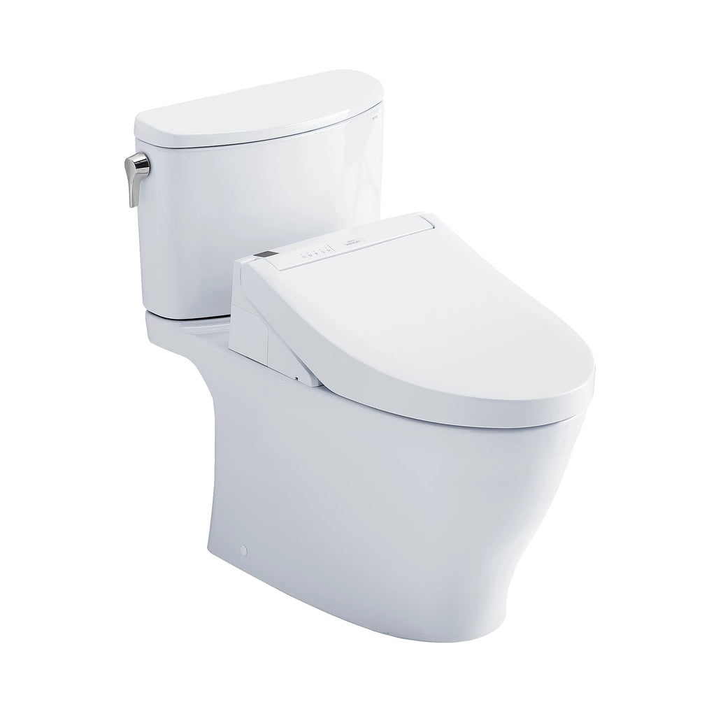 Inodoro TOTO Nexus 1G de Dos Piezas con WASHLET+ S2, color Blanco