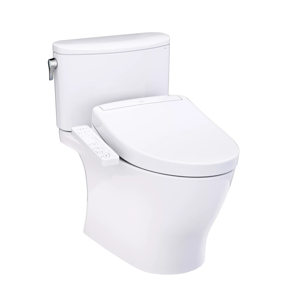 Inodoro TOTO Nexus de Dos Piezas con WASHLET+ S7, color Blanco