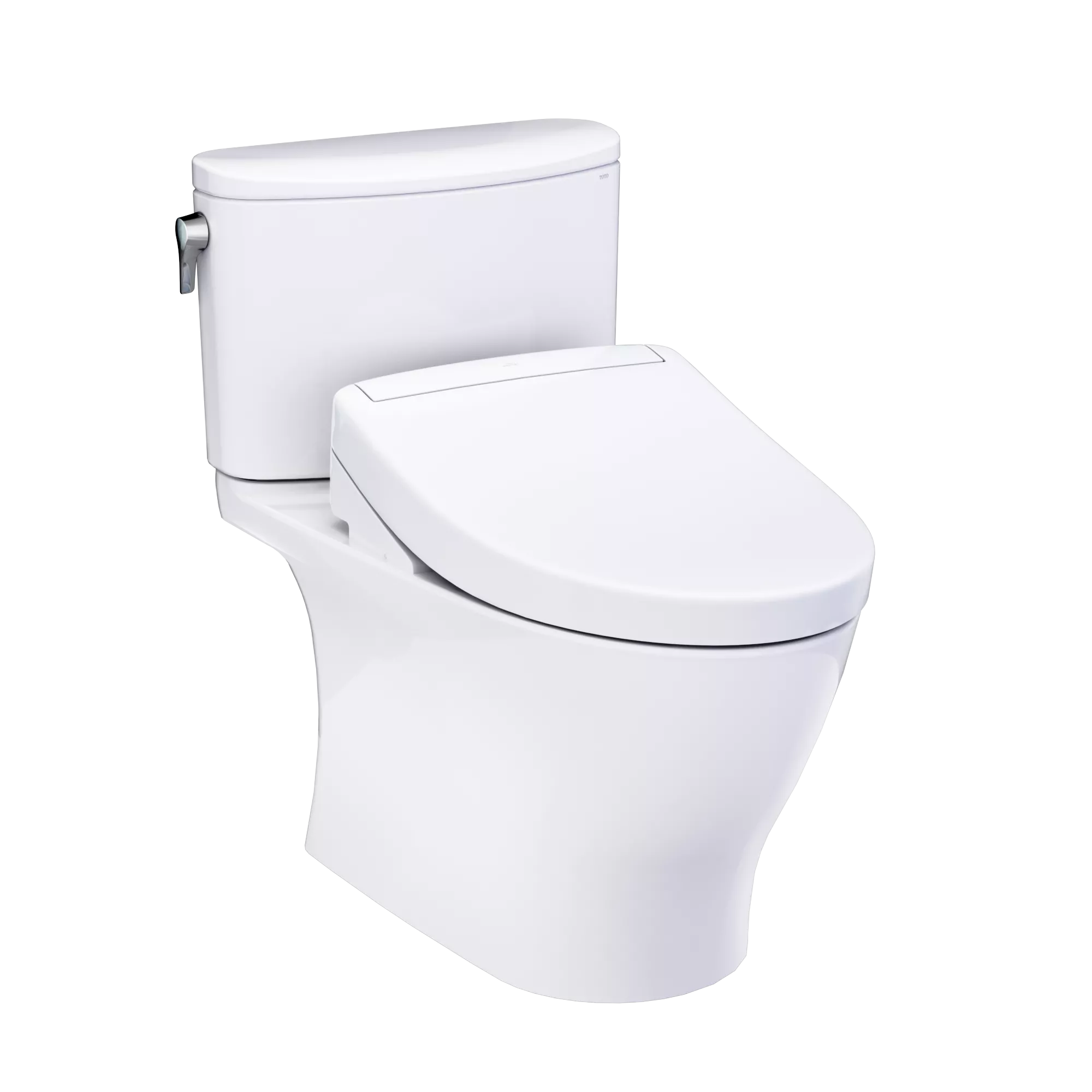 Inodoro TOTO Nexus de Dos Piezas con WASHLET+ S5, color Blanco