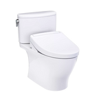 Inodoro TOTO Nexus de Dos Piezas con WASHLET+ S7, color Blanco