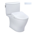 Inodoro TOTO Nexus de Dos Piezas con WASHLET+ S2, color Blanco