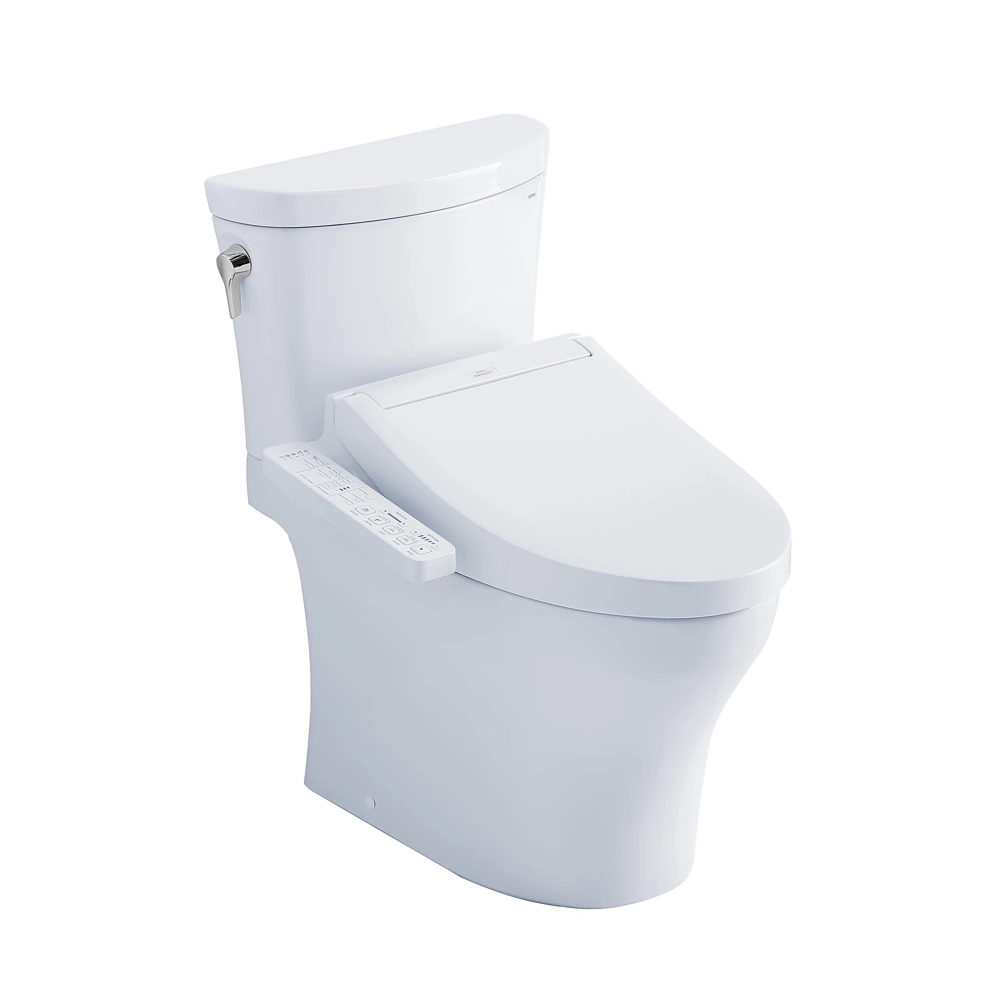 Inodoro TOTO Aquia IV Arc de Dos Piezas con WASHLET+ S2, color Blanco