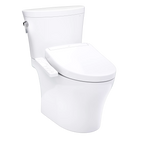 Inodoro TOTO Aquia IV Arc de Dos Piezas con WASHLET+ S2, color Blanco