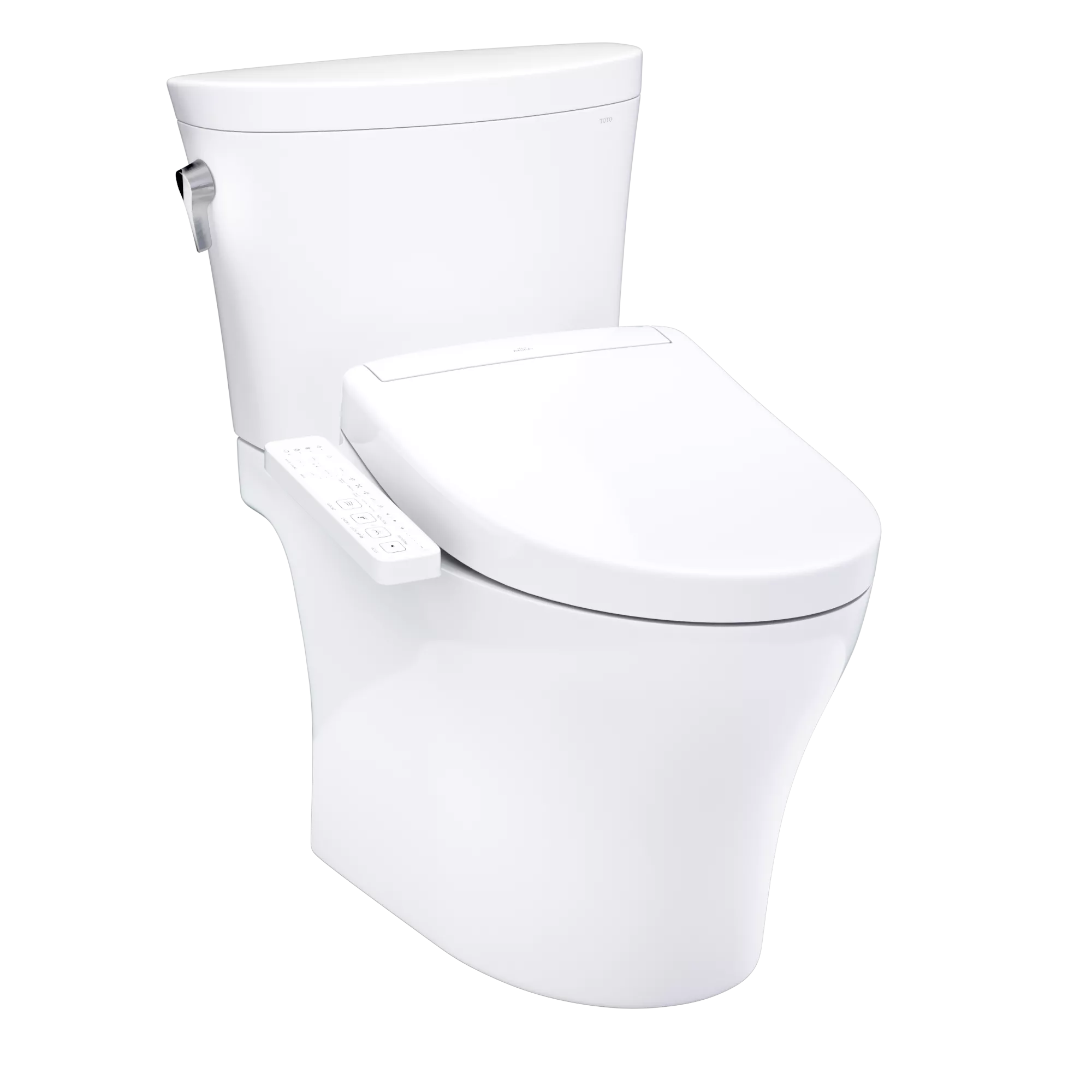 Inodoro TOTO Aquia IV Arc de Dos Piezas con WASHLET+ S5, color Blanco