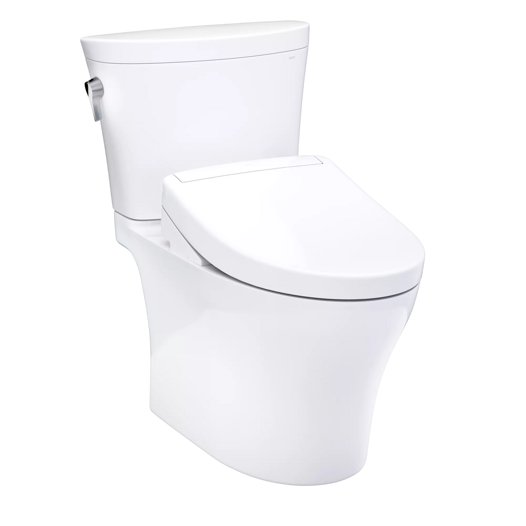 Inodoro TOTO Aquia IV Arc de Dos Piezas con WASHLET+ S2, color Blanco