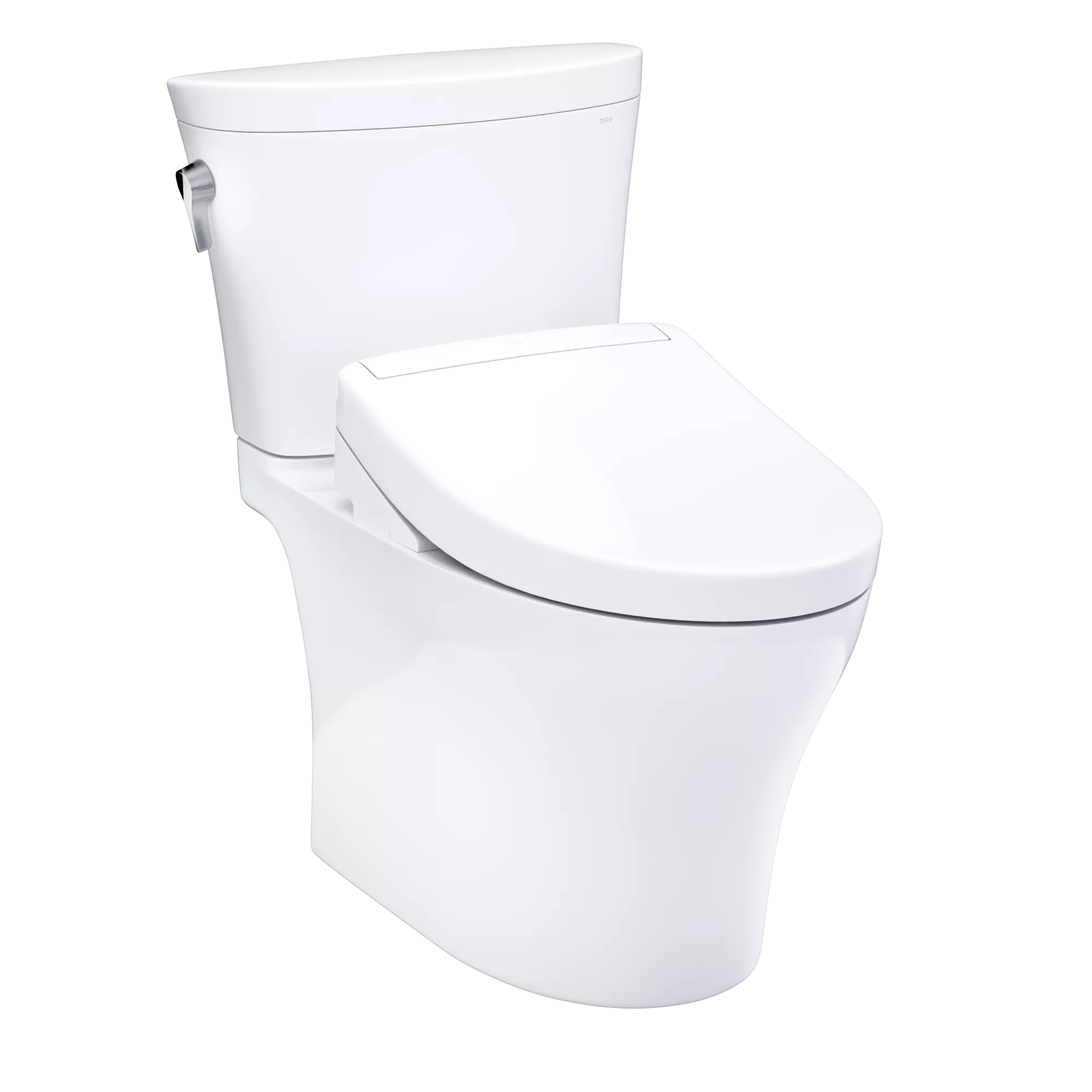 Inodoro TOTO Aquia IV Arc de Dos Piezas con WASHLET+ S5, color Blanco