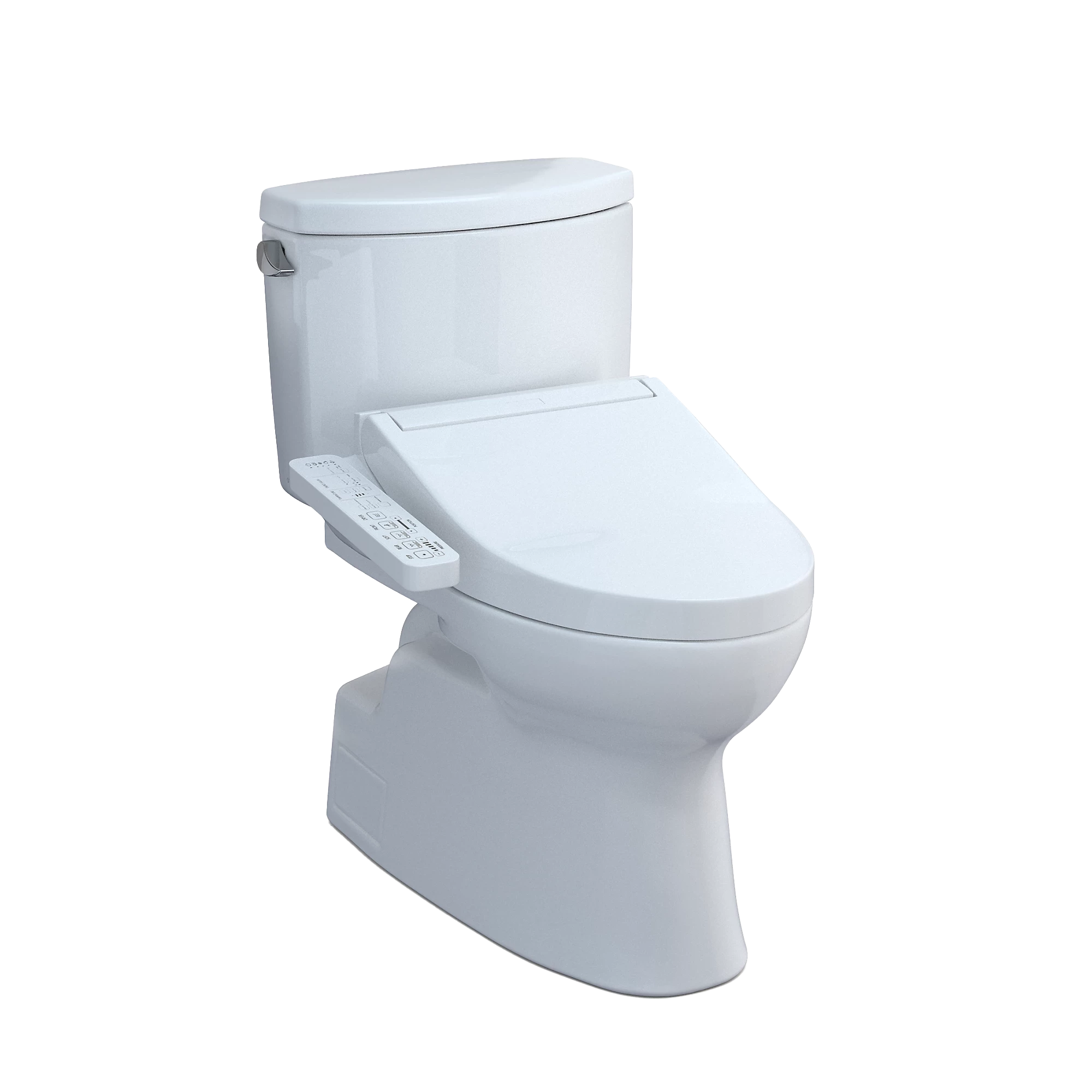 Inodoro TOTO Vespin II de Dos Piezas con WASHLET+ S2, color Blanco