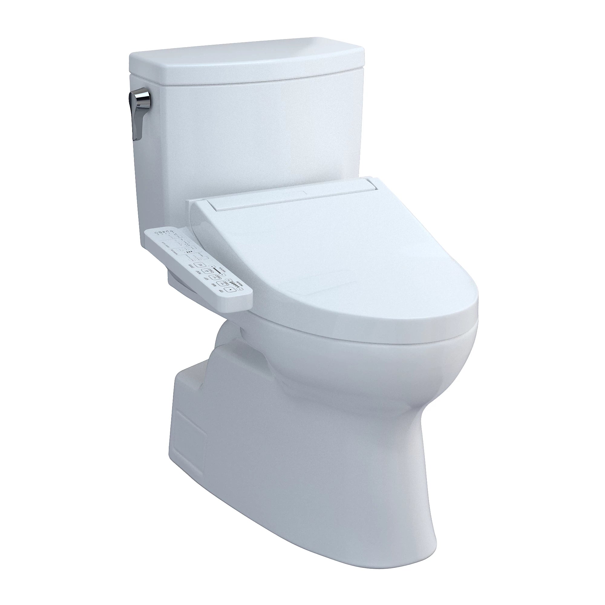 Inodoro TOTO Vespin II 1G de Dos Piezas con WASHLET+ S5, color Blanco
