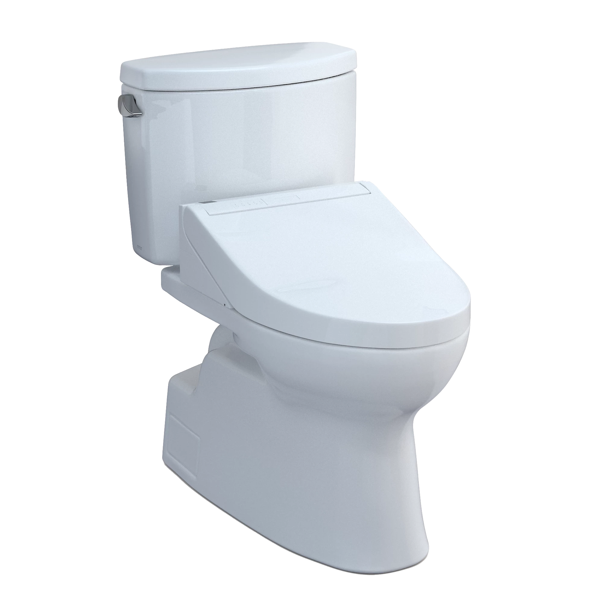 Inodoro TOTO Vespin II de Dos Piezas con WASHLET+ S2, color Blanco