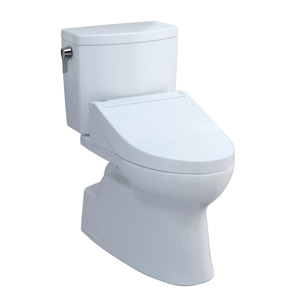 Inodoro TOTO Vespin II 1G de Dos Piezas con WASHLET+ S5, color Blanco